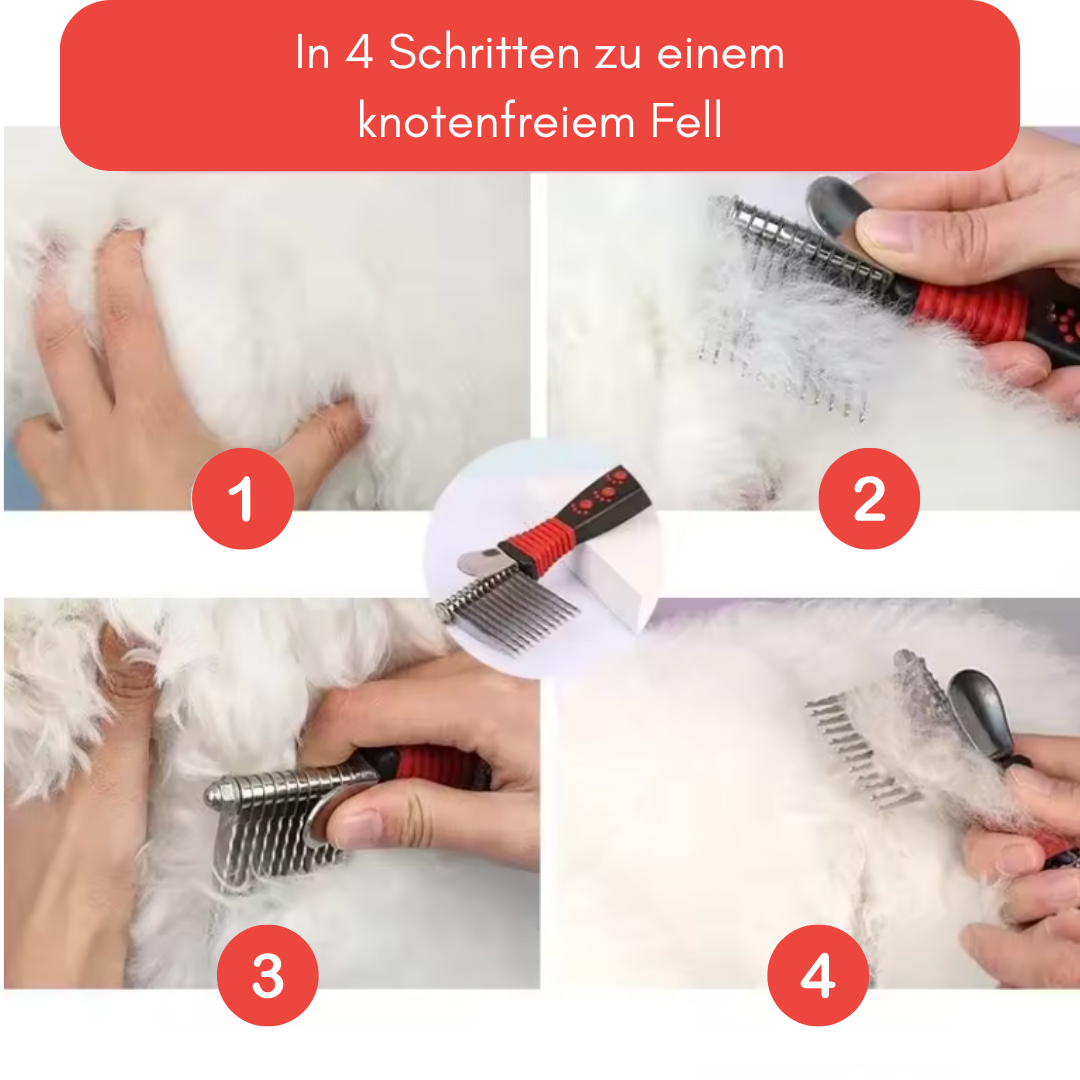 Knotenlöser - Sanfter Entfilzungskamm