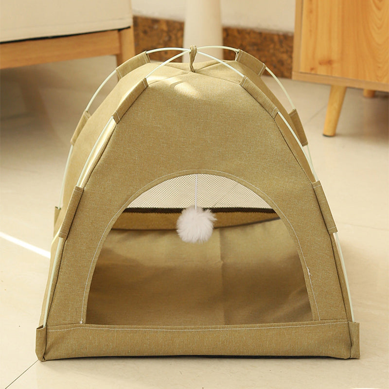2-in-1 Katzen Zelt & Bett