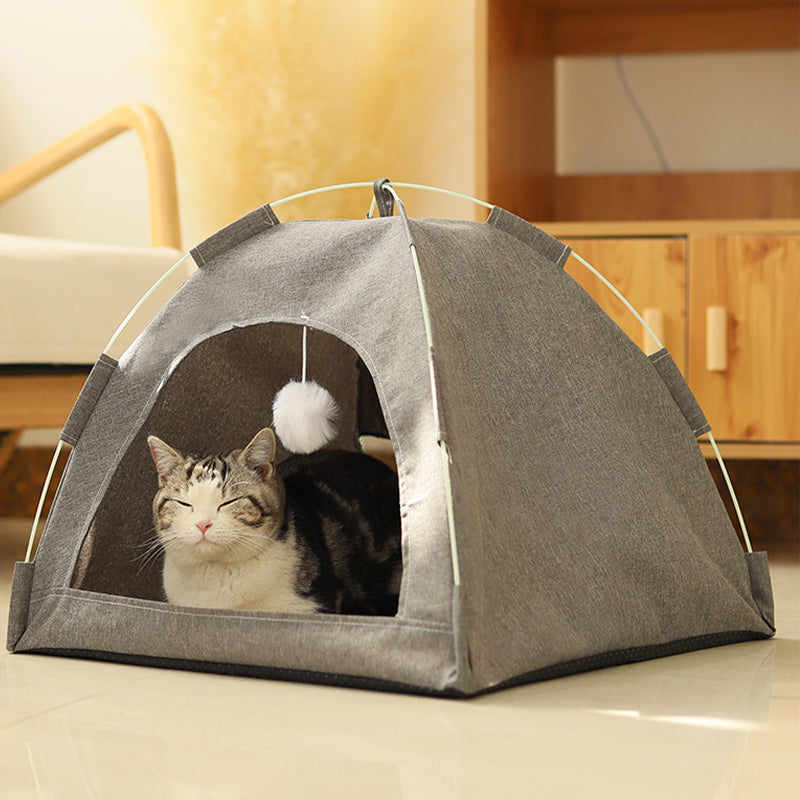 2-in-1 Katzen Zelt & Bett