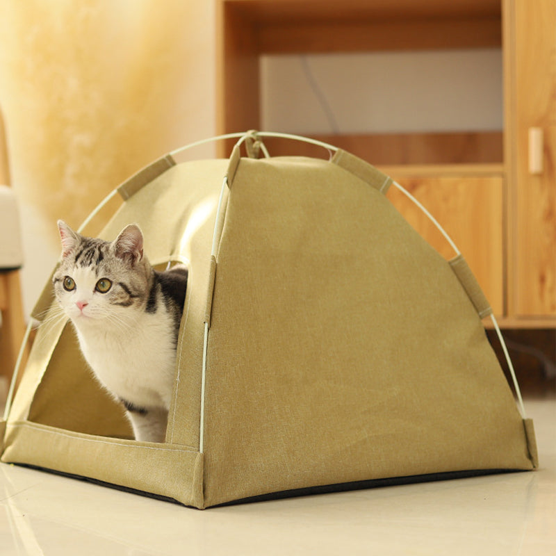 2-in-1 Katzen Zelt & Bett