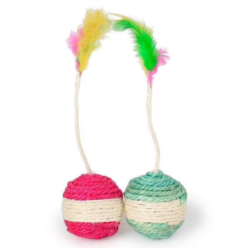 ScratchBall - Sisal-Ball zum Kratzen und Spielen