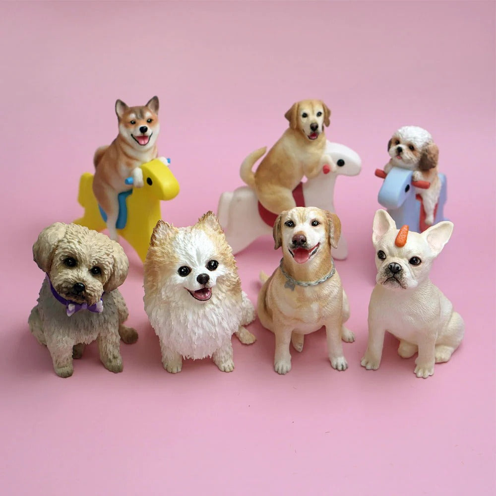 Handgefertigte Ganzkörper Haustierfigur