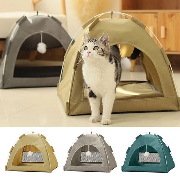 2-in-1 Katzen Zelt & Bett