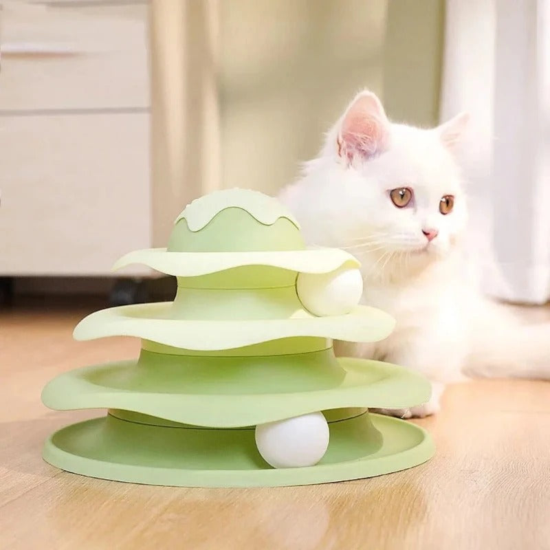 Stapelball: Katzenspielzeug