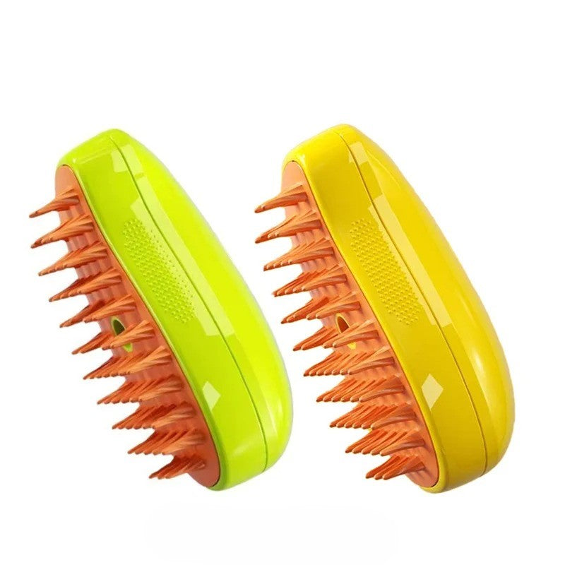 3-in-1 Dampf-Massagebürste für Haustiere