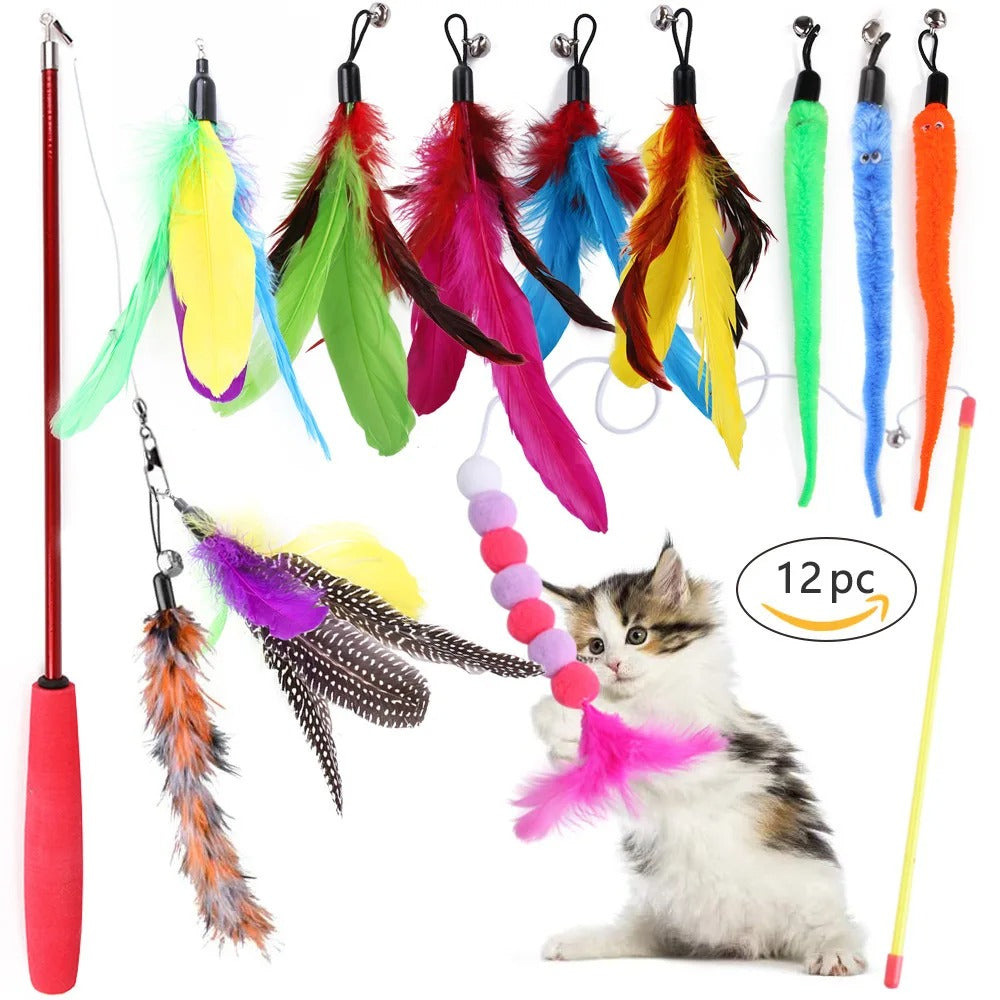 20-teiliges Katzenspielzeug-Set