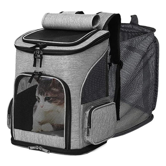 PawTrail: Atmungsaktive Transporttasche Katzen