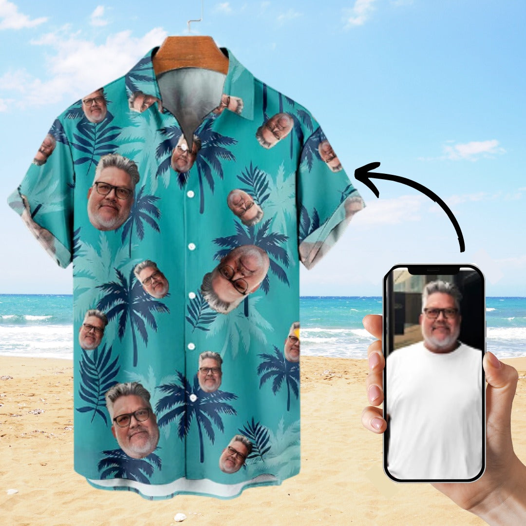 Personalisiertes Hawaii Sommer Hemd