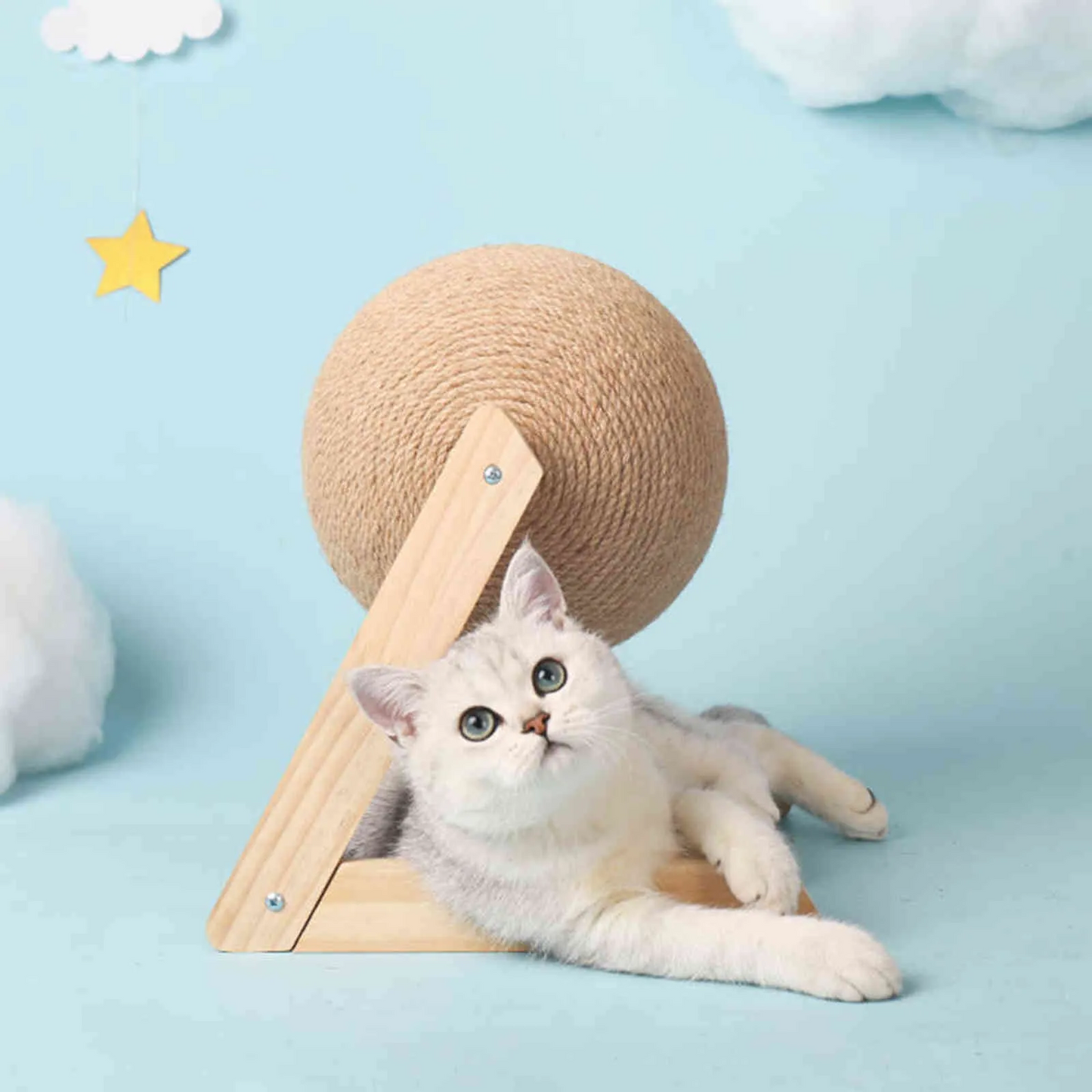 Kratzkugel: Kratzball für Katzen