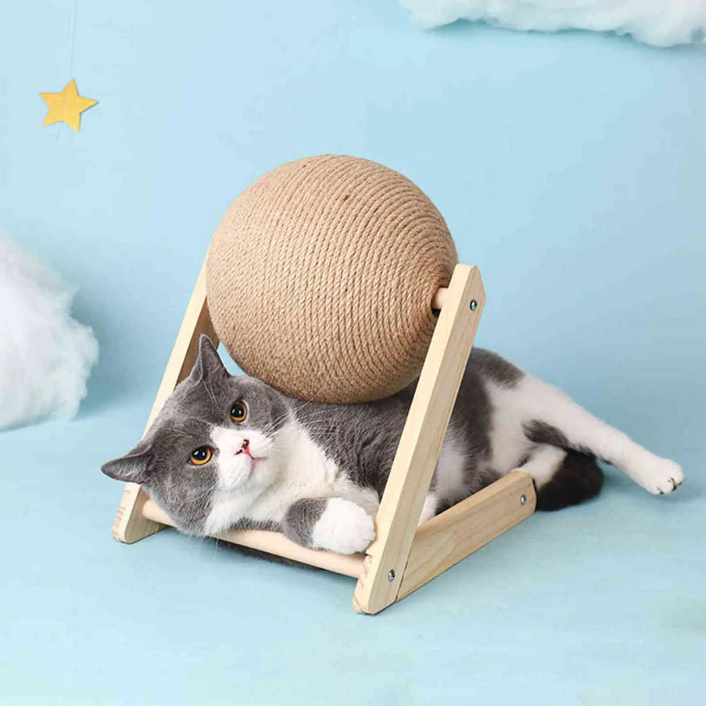 Kratzkugel: Kratzball für Katzen