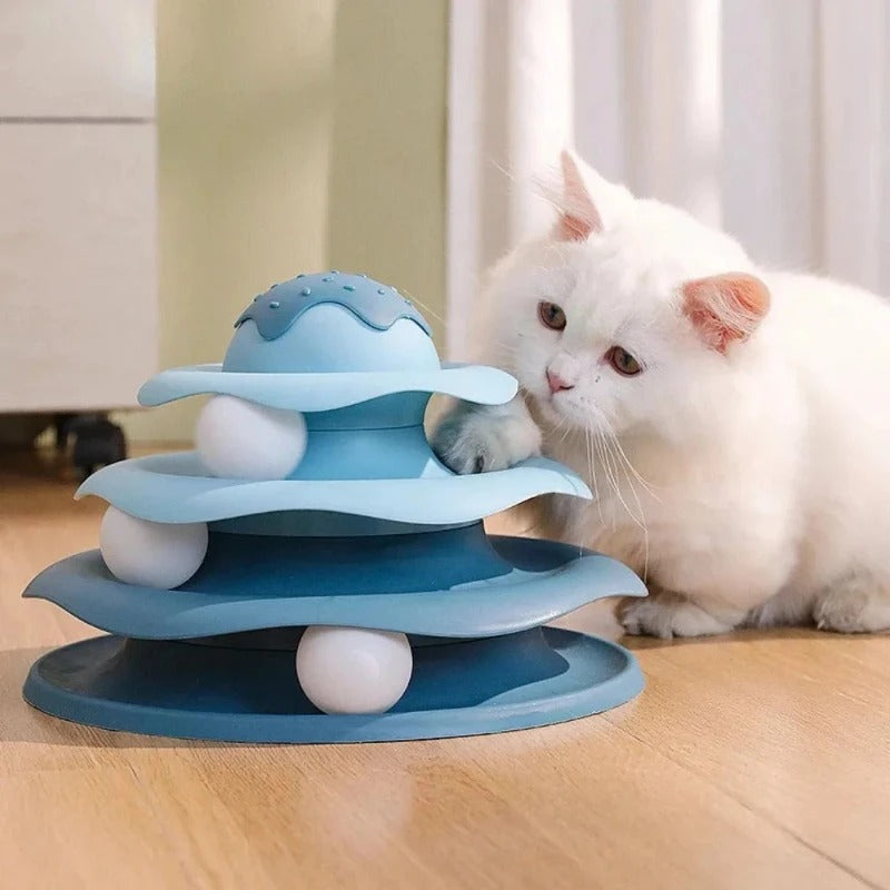 Stapelball: Katzenspielzeug