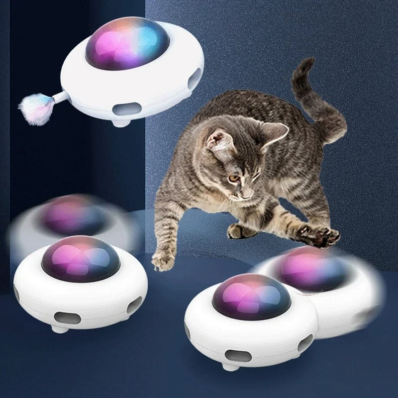 GalaxiCat - Interaktives Katzenufo Spielzeug