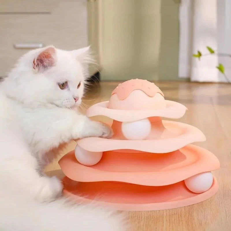 Stapelball: Katzenspielzeug
