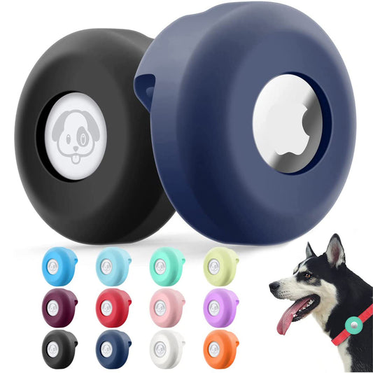 Silikon AirTag Hülle für dein Halsband